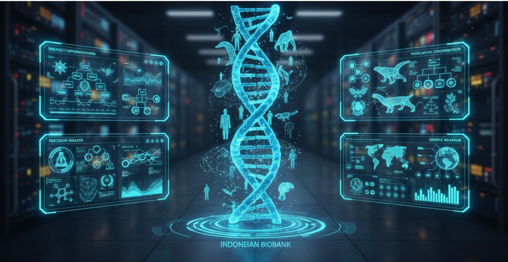 Biobank Digital: Infrastruktur Genetik untuk Penelitian, Kesehatan Presisi, dan Konservasi Populasi di Indonesia